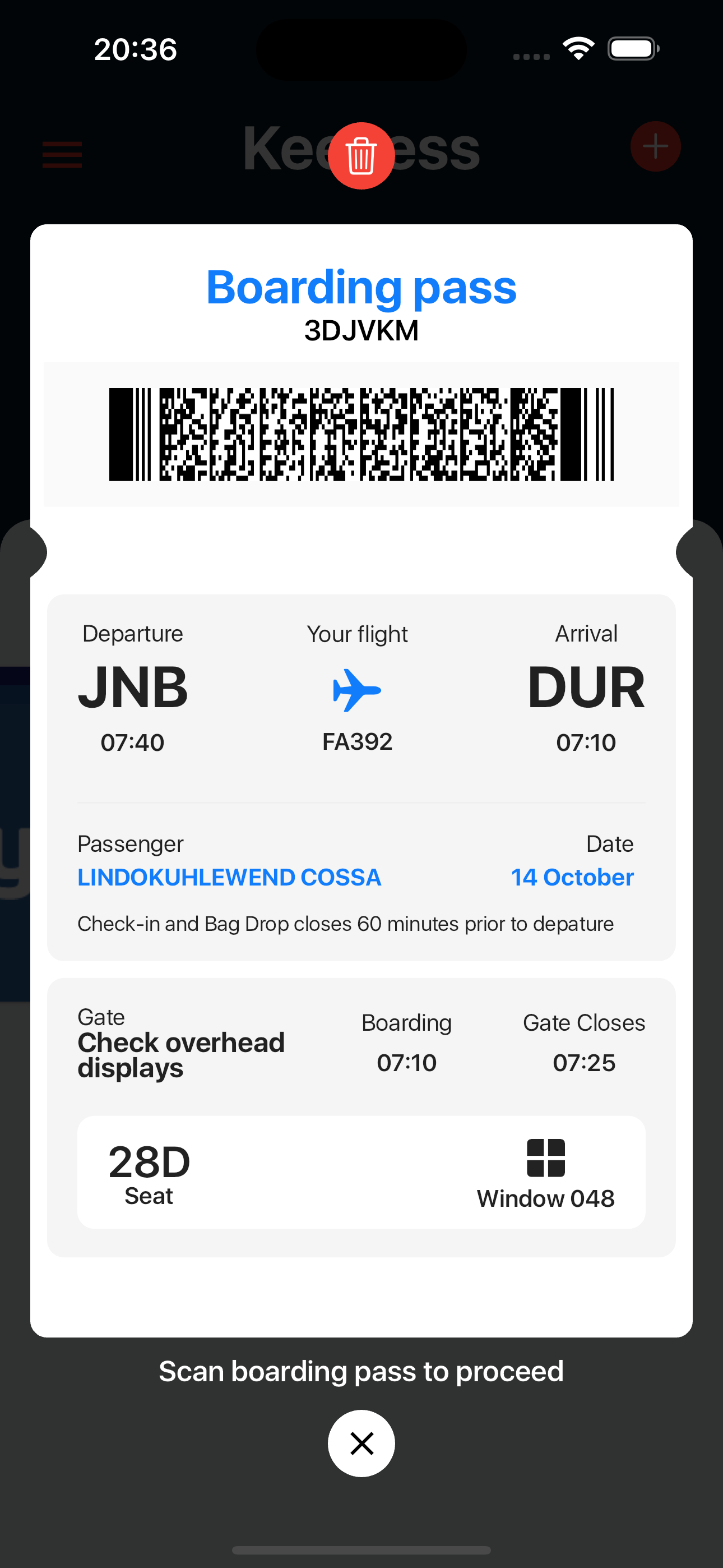 KeeLess screenshot 2